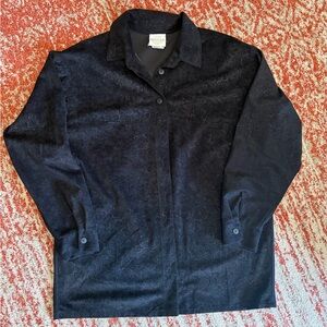 St. John's Bay Black Jacket with Embroidered Bentley Label